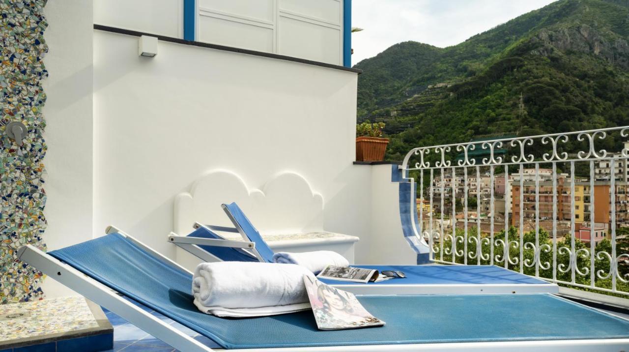 Libeccio - Apartment With Terrace And Sea View Maiori Exterior foto