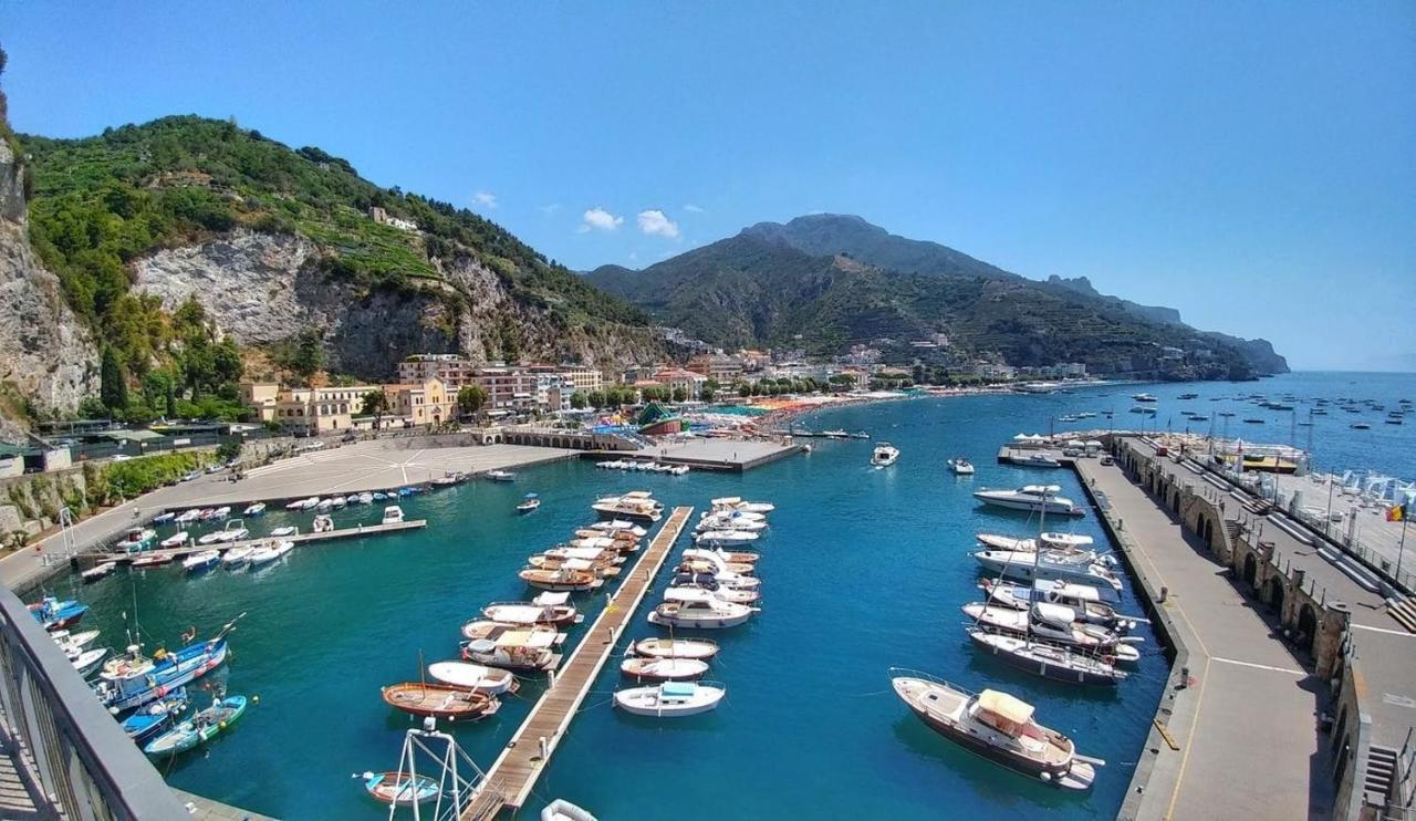 Libeccio - Apartment With Terrace And Sea View Maiori Exterior foto